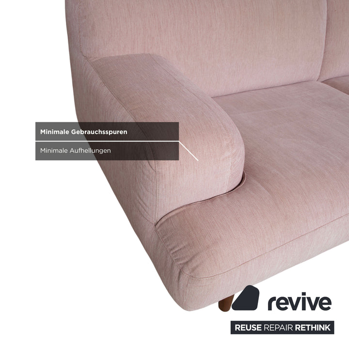 Bolia Madison Stoff Zweisitzer Pink Rosa Sofa Couch