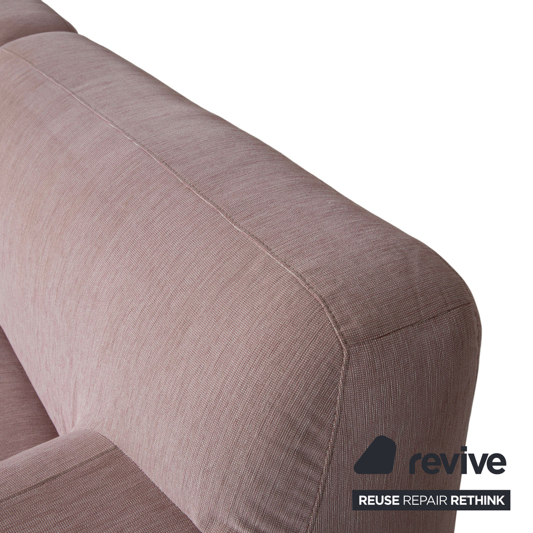 Bolia Madison Fabric Two-Seater Pink Sofa Couch