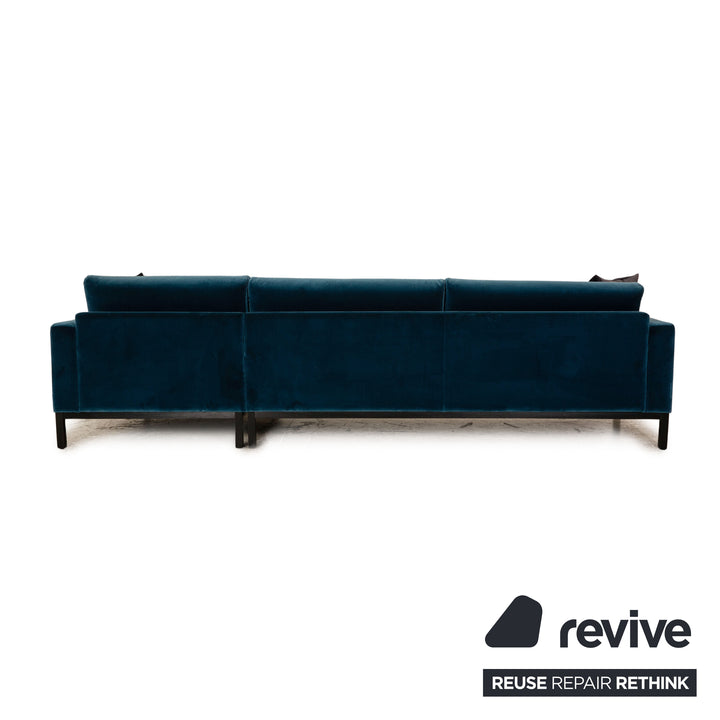 Bolia North Fabric Corner Sofa Blue Recamiere Right Sofa Couch