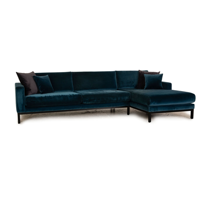 Bolia North Fabric Corner Sofa Blue Recamiere Right Sofa Couch