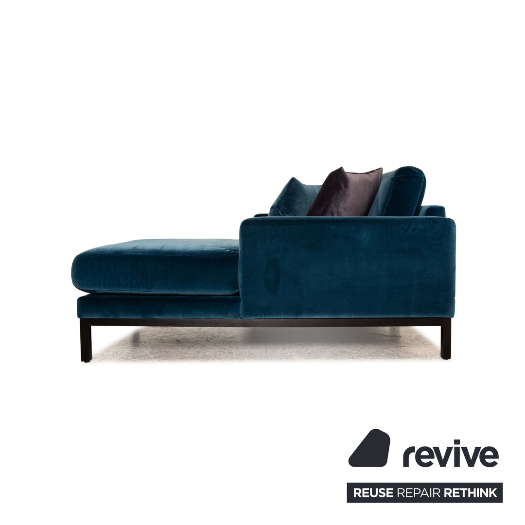 Bolia North Fabric Corner Sofa Blue Recamiere Right Sofa Couch