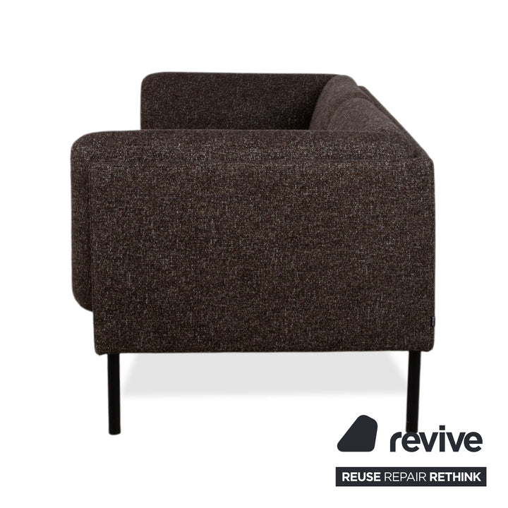 Bolia Paste Stoff Zweisitzer Braun Taupe Sofa Couch