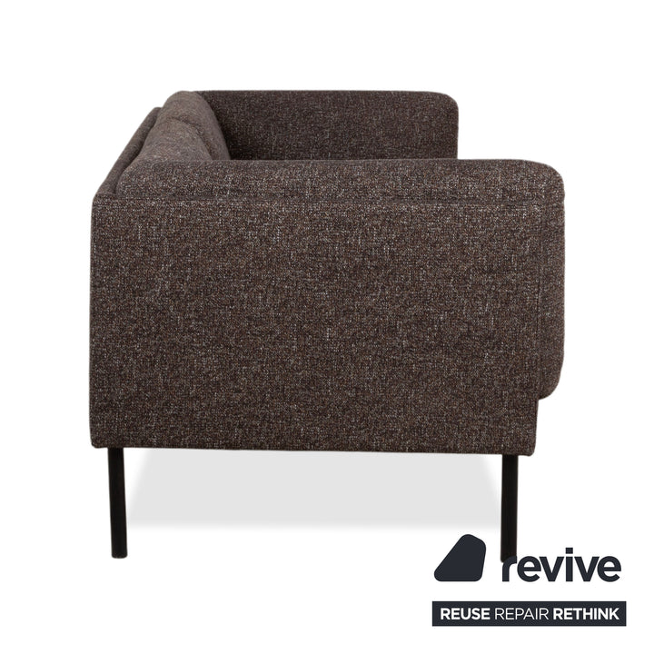 Bolia Paste Stoff Zweisitzer Braun Taupe Sofa Couch