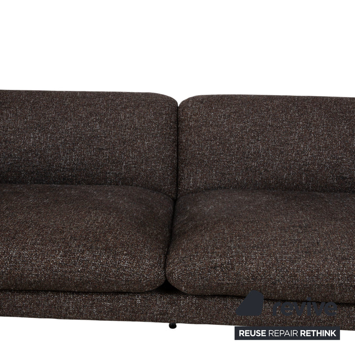 Bolia Paste Stoff Zweisitzer Braun Taupe Sofa Couch
