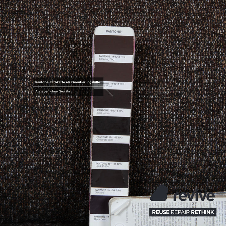 Bolia Paste Stoff Zweisitzer Braun Taupe Sofa Couch