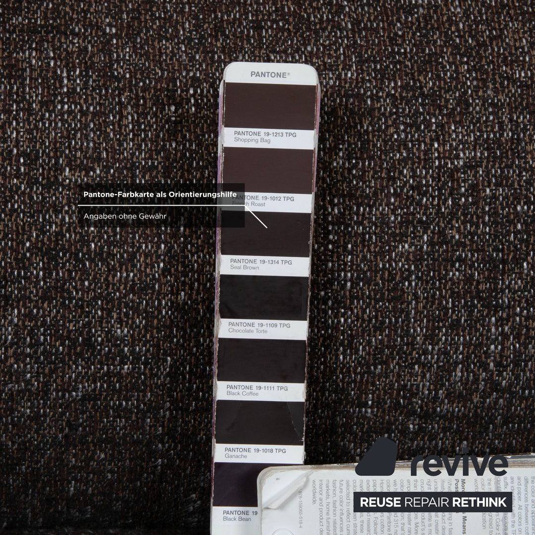 Bolia Paste Stoff Zweisitzer Braun Taupe Sofa Couch