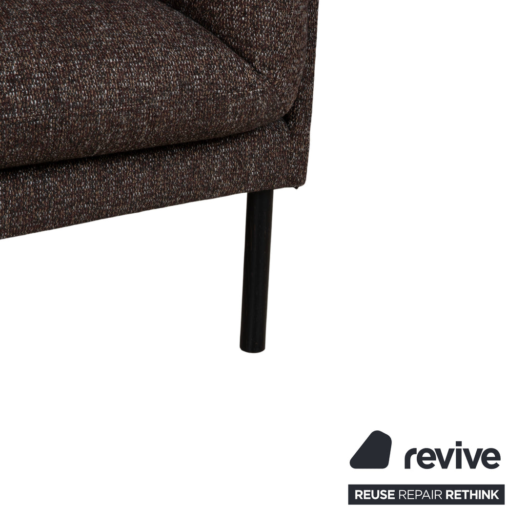 Bolia Paste Stoff Zweisitzer Braun Taupe Sofa Couch