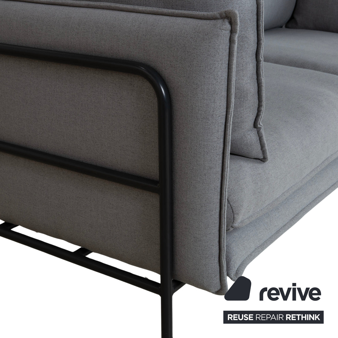 Bolia Pepe Stoff Zweisitzer Grau Sofa Couch