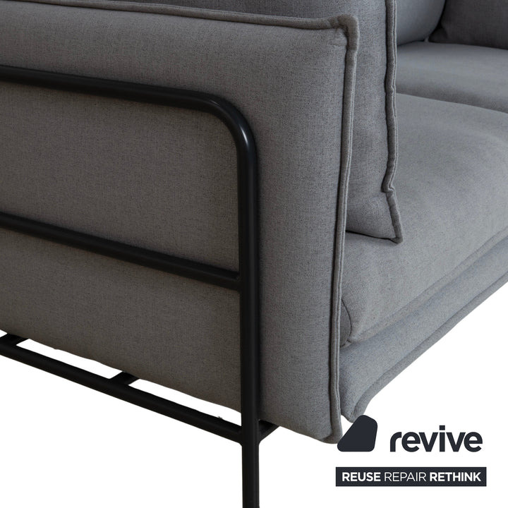 Bolia Pepe Stoff Zweisitzer Grau Sofa Couch