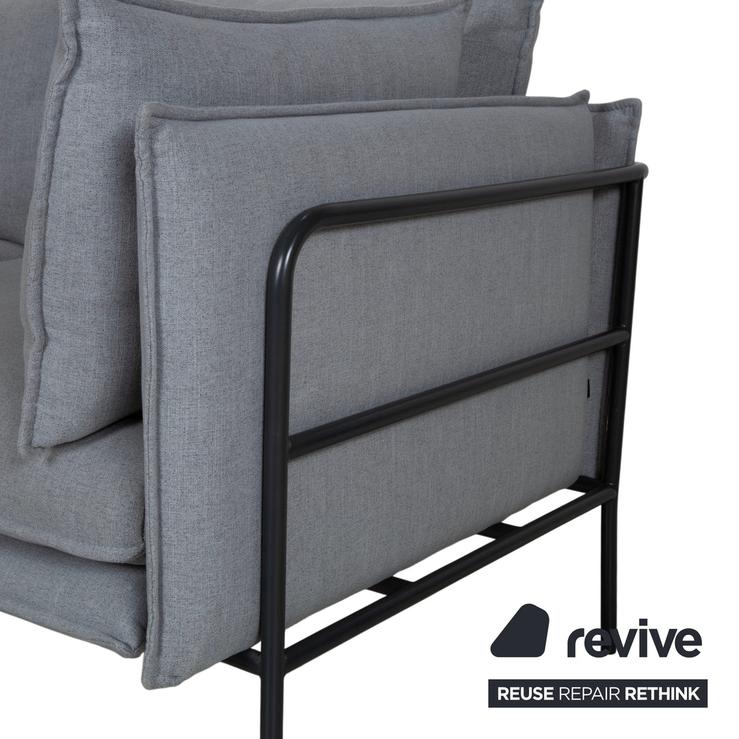 Bolia Pepe Stoff Zweisitzer Grau Sofa Couch
