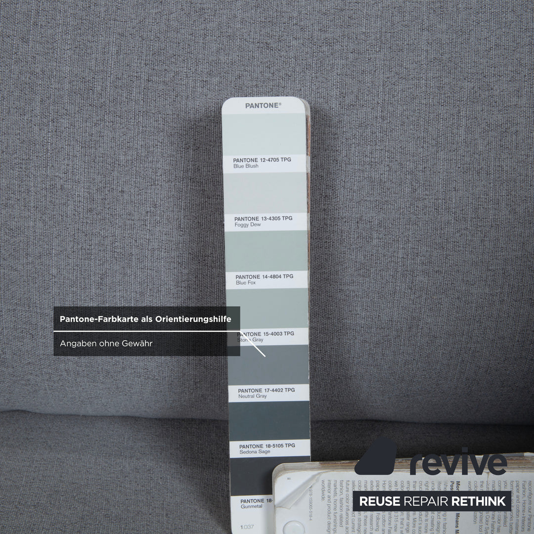 Bolia Pepe Stoff Zweisitzer Grau Sofa Couch