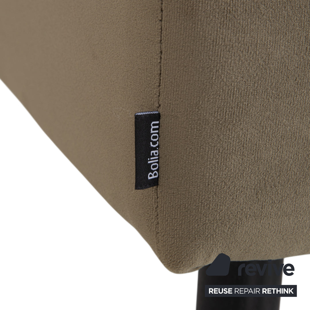 Bolia Scandinavia Hocker Stoff Oliv Grün