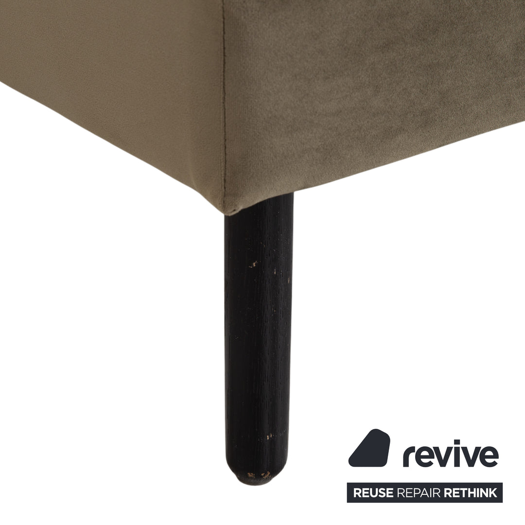 Bolia Scandinavia Hocker Stoff Oliv Grün