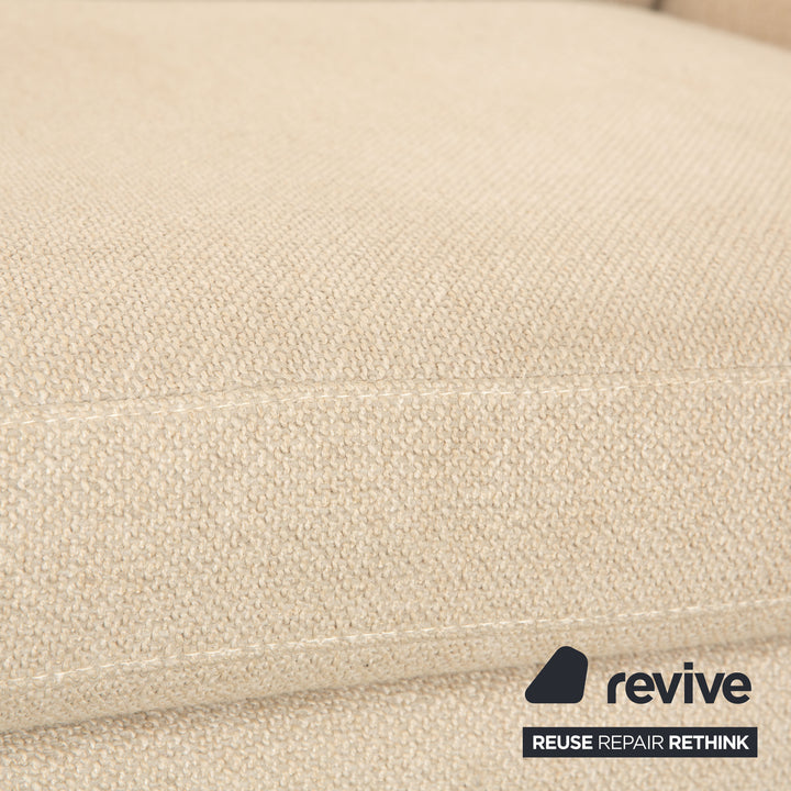 Bolia Scandinavia Remix Stoff Dreisitzer Creme Sofa Couch