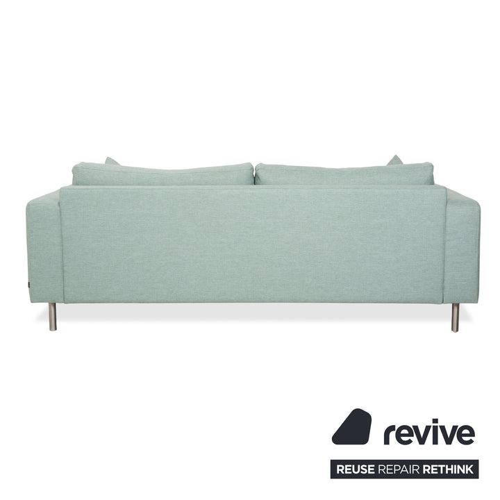 Bolia Scandinavia Stoff Dreisitzer Grün Blau Sofa Couch