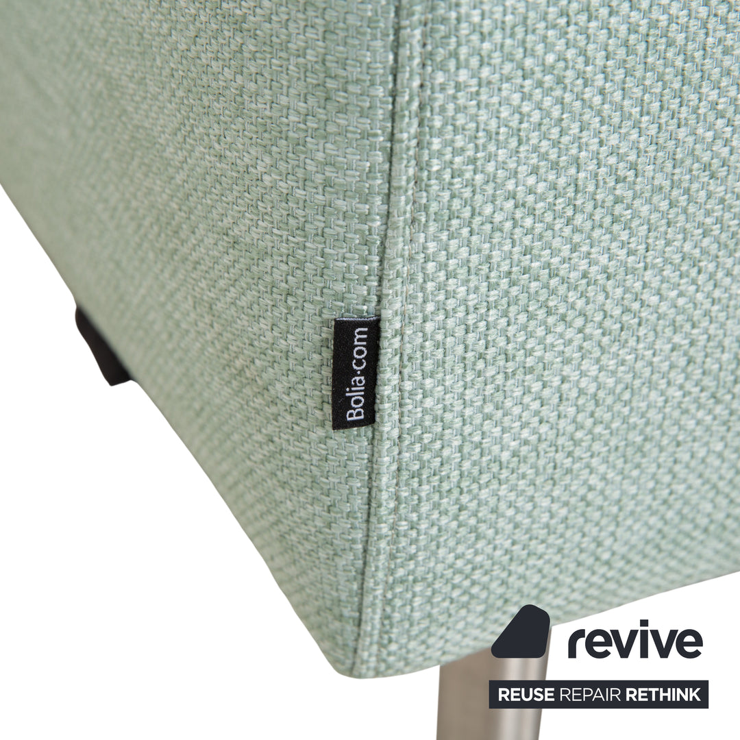 Canapé trois places Bolia Scandinavia en tissu London Mint Turquoise Green