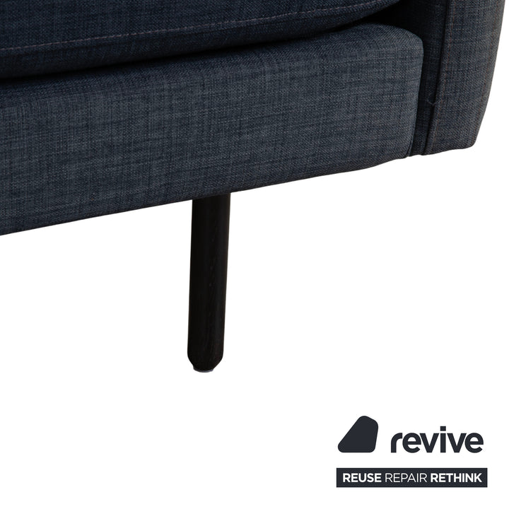Bolia Scandinavia Fabric Corner Sofa Blue Sofa Couch