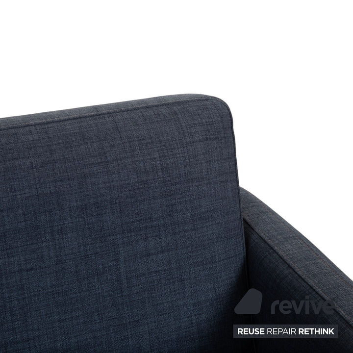 Bolia Scandinavia Fabric Corner Sofa Blue Sofa Couch