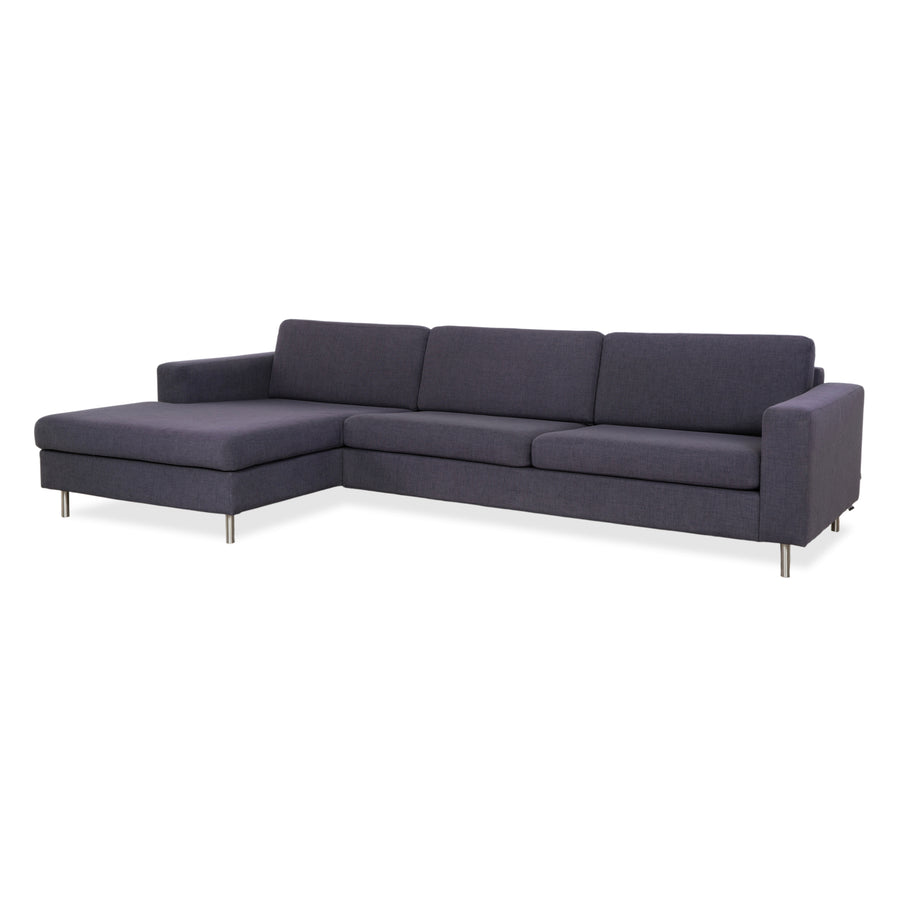 Bolia Scandinavia Stoff Ecksofa Grau Blau Sofa Couch