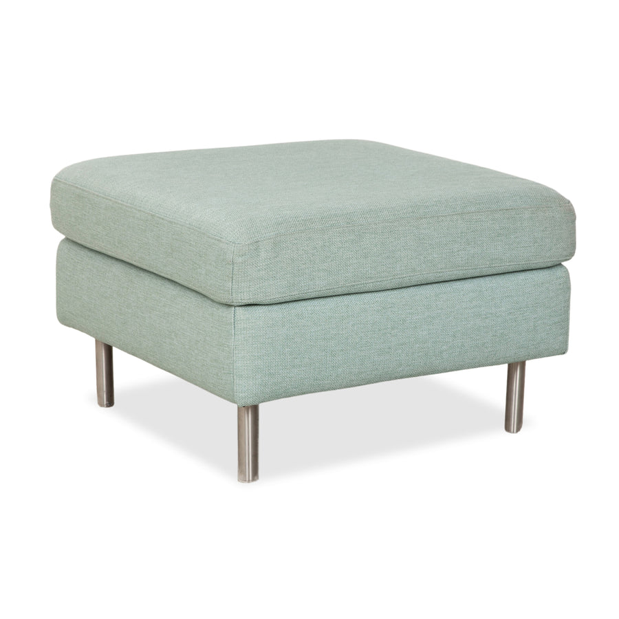 Bolia Scandinavia Stoff Hocker London Mint Türkis Grün