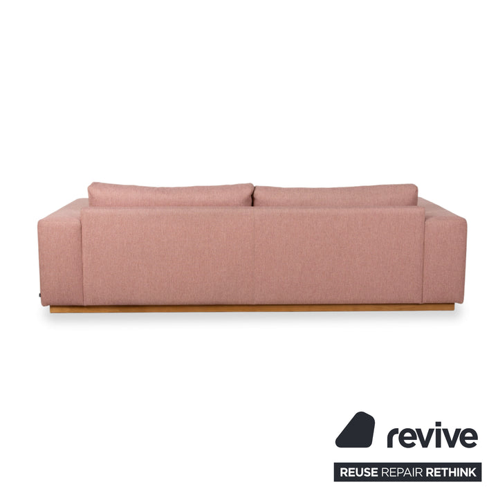 Bolia Sepia Stoff Dreisitzer Rosé Altrosa Sofa Couch
