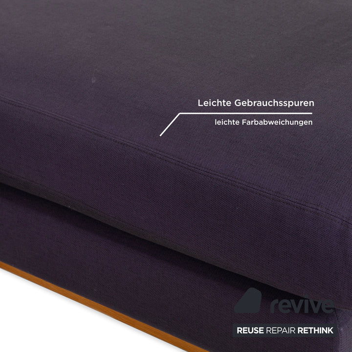 Bolia Sepia Stoff Ecksofa Sofa Couch Grau Recamiere Rechts