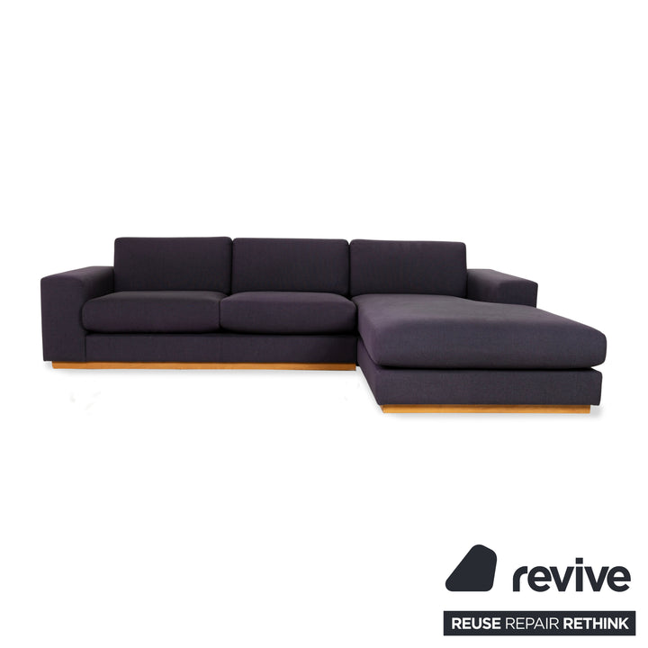 Bolia Sepia Stoff Ecksofa Sofa Couch Grau Recamiere Rechts