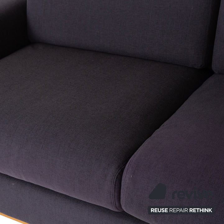 Bolia Sepia Stoff Ecksofa Sofa Couch Grau Recamiere Rechts