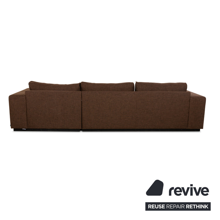 Bolia Sepia Stoff Ecksofa Braun Recamiere Rechts Sofa Couch