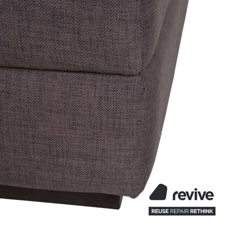 Bolia Sepia Stoff Hocker Grau