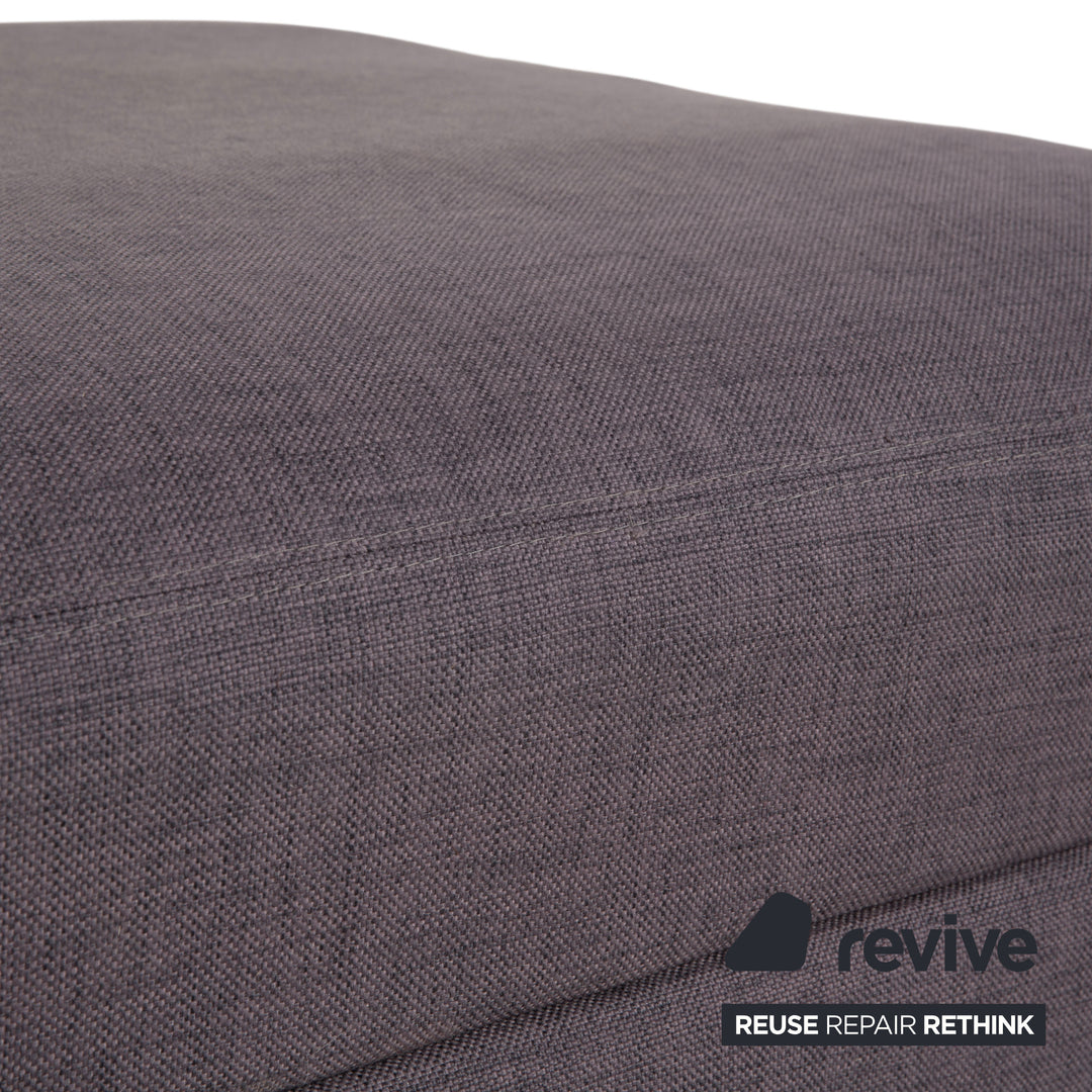 Bolia Sepia Stoff Hocker Grau