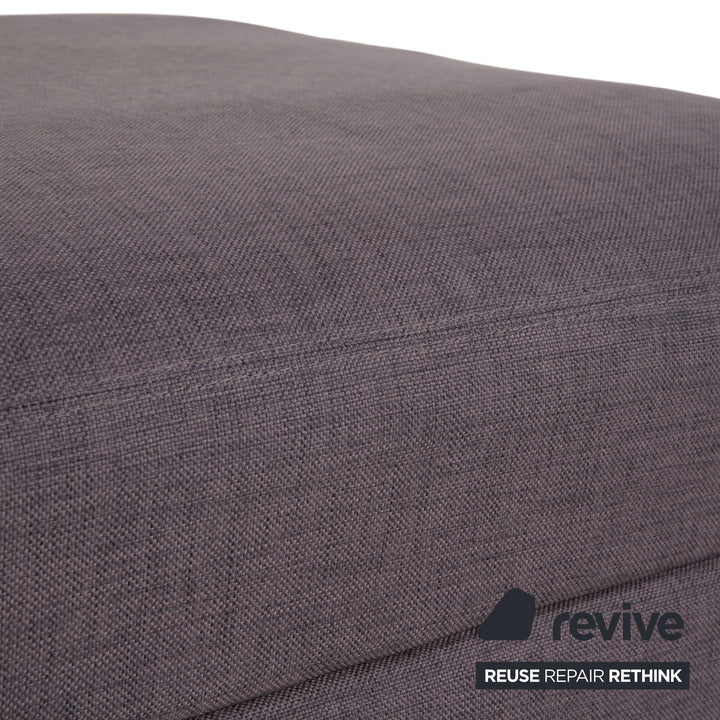 Bolia Sepia Stoff Hocker Grau