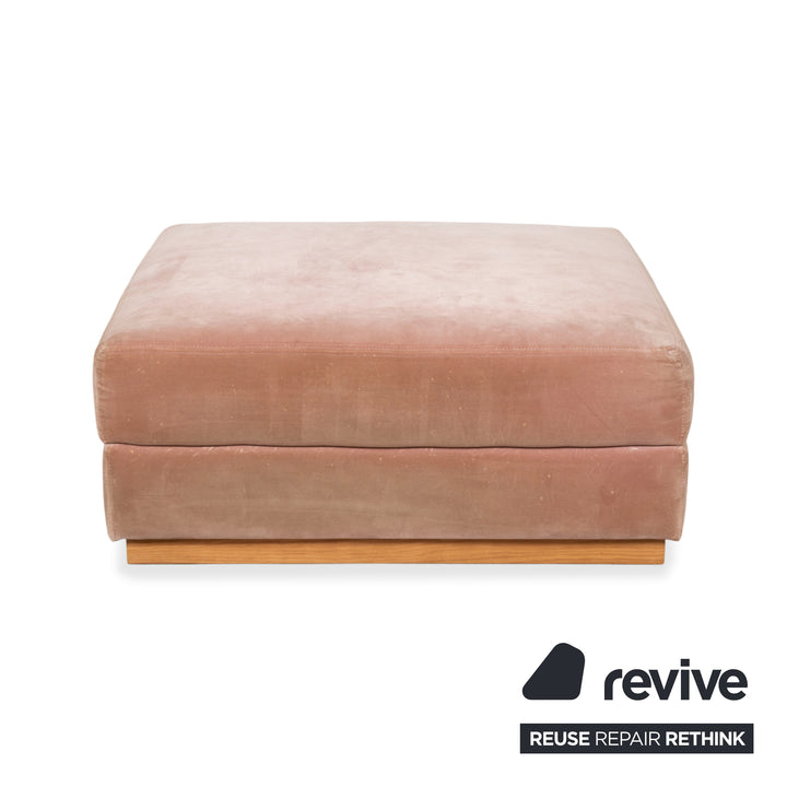 Bolia Sepia Stoff Hocker Rosé Altrosa manuelle Funktion Staufach