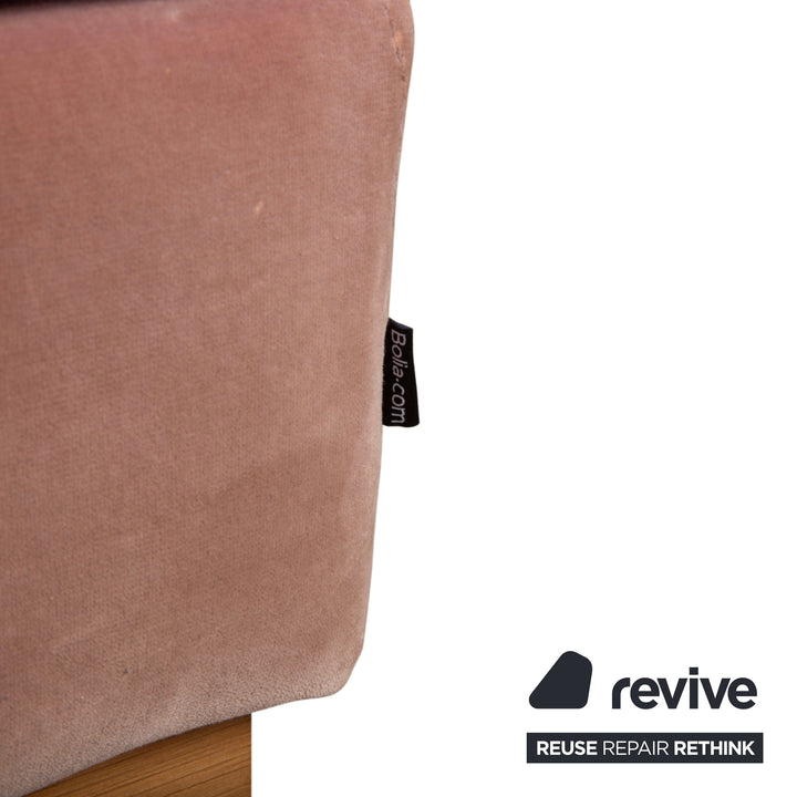 Bolia Sepia Stoff Hocker Rosé Altrosa manuelle Funktion Staufach