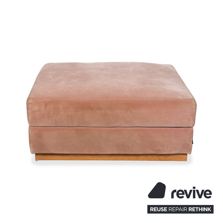 Bolia Sepia Stoff Hocker Rosé Altrosa manuelle Funktion Staufach