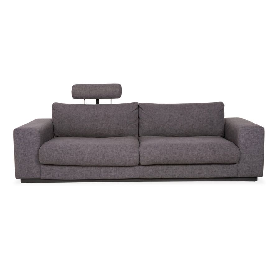 Bolia Sepia Stoff Dreisitzer Sofa Grau Sofa Couch