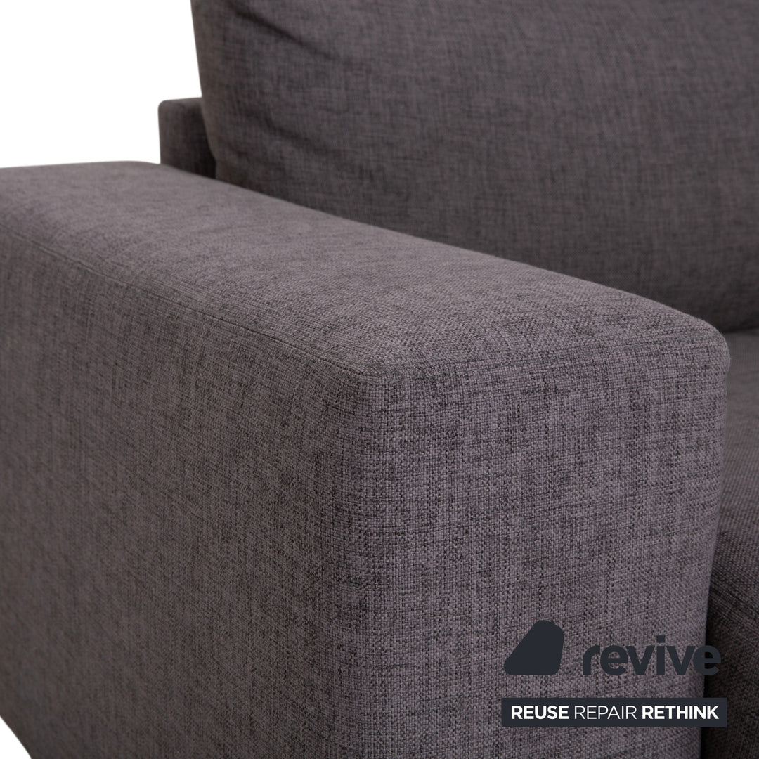 Canapé Bolia Sepia en tissu gris