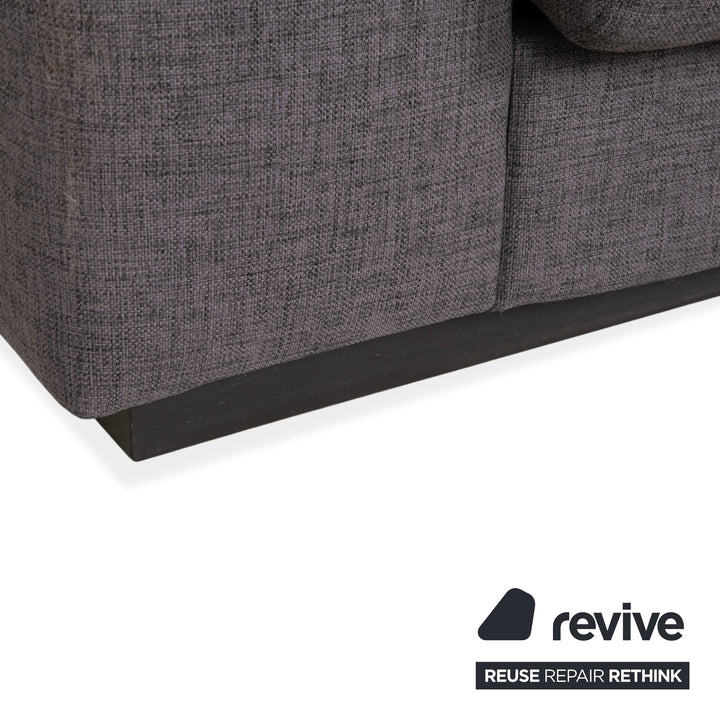 Bolia Sepia Stoff Dreisitzer Sofa Grau Sofa Couch