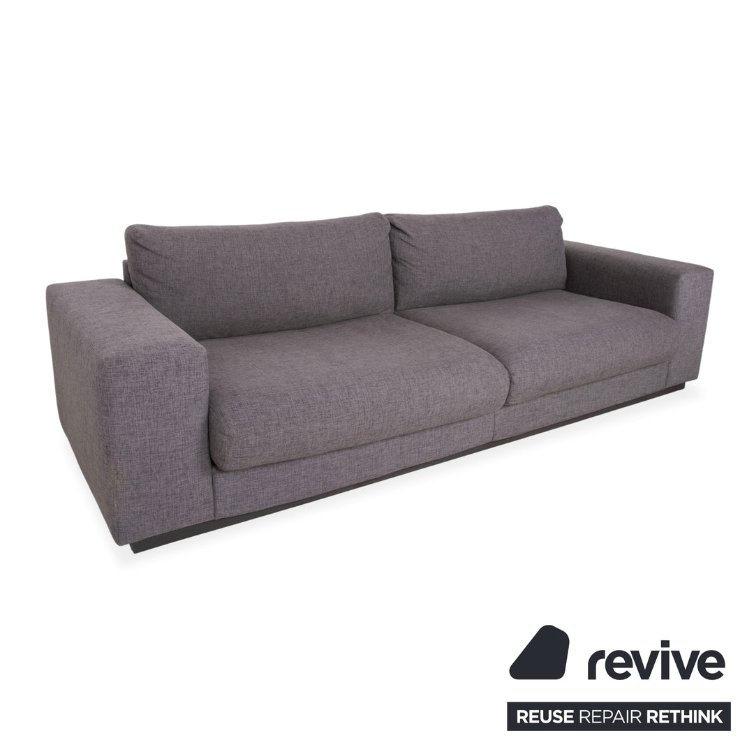 Bolia Sepia Stoff Dreisitzer Sofa Grau Sofa Couch