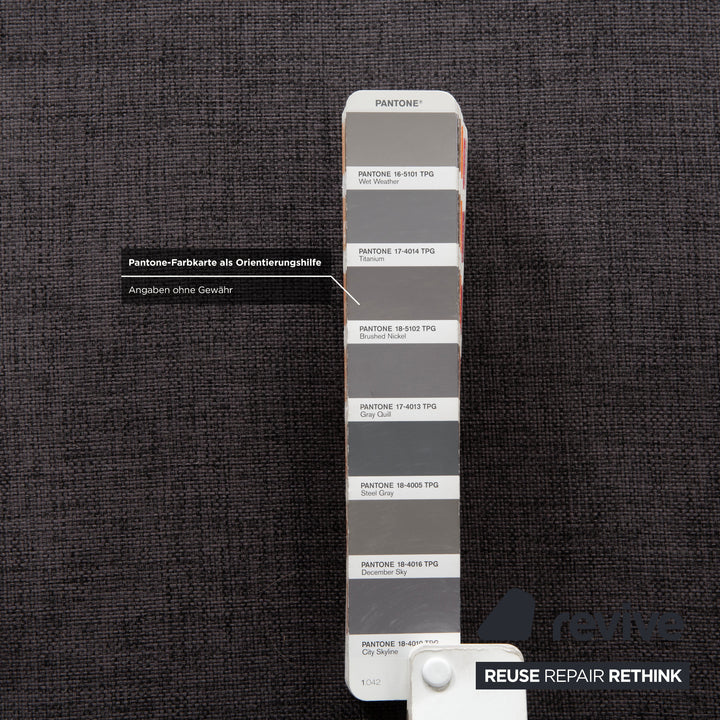 Canapé Bolia Sepia en tissu gris