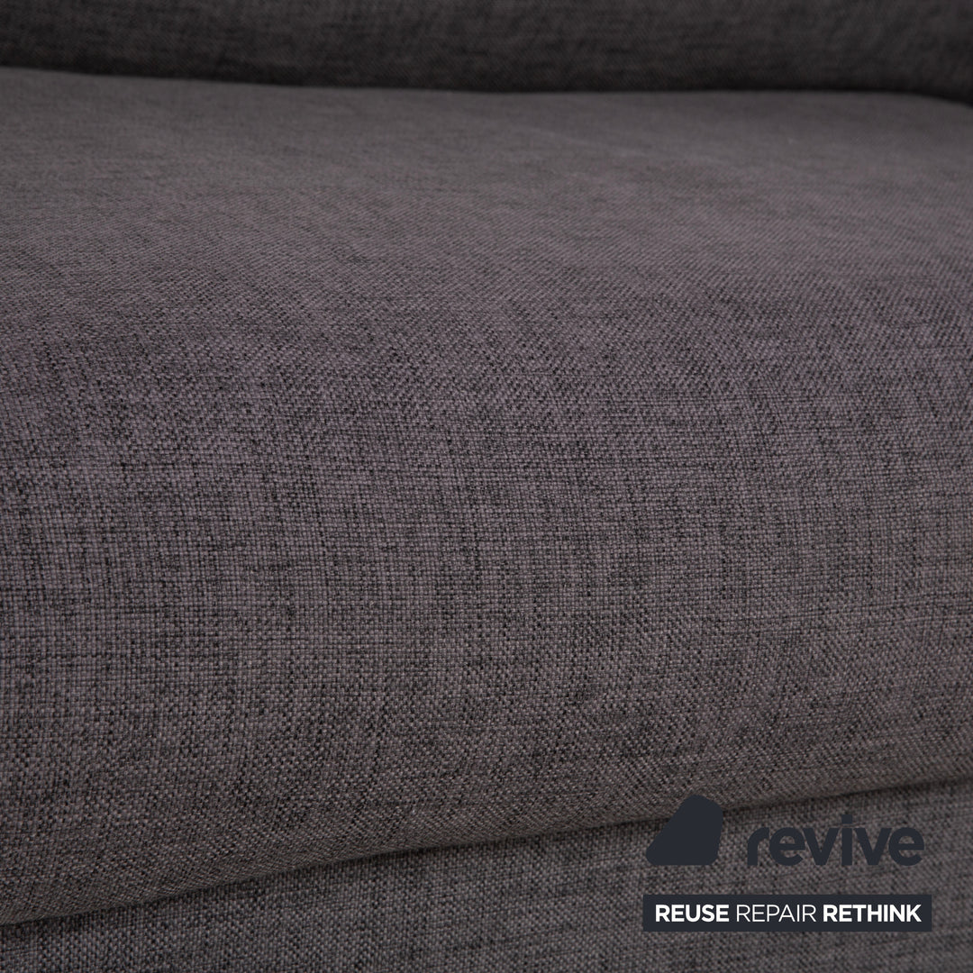 Bolia Sepia Stoff Dreisitzer Sofa Grau Sofa Couch