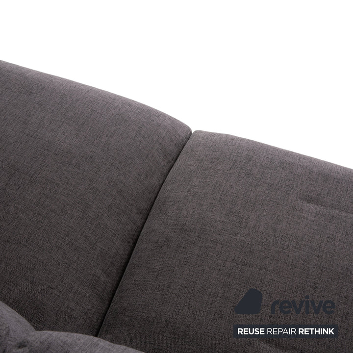 Bolia Sepia Stoff Dreisitzer Sofa Grau Sofa Couch