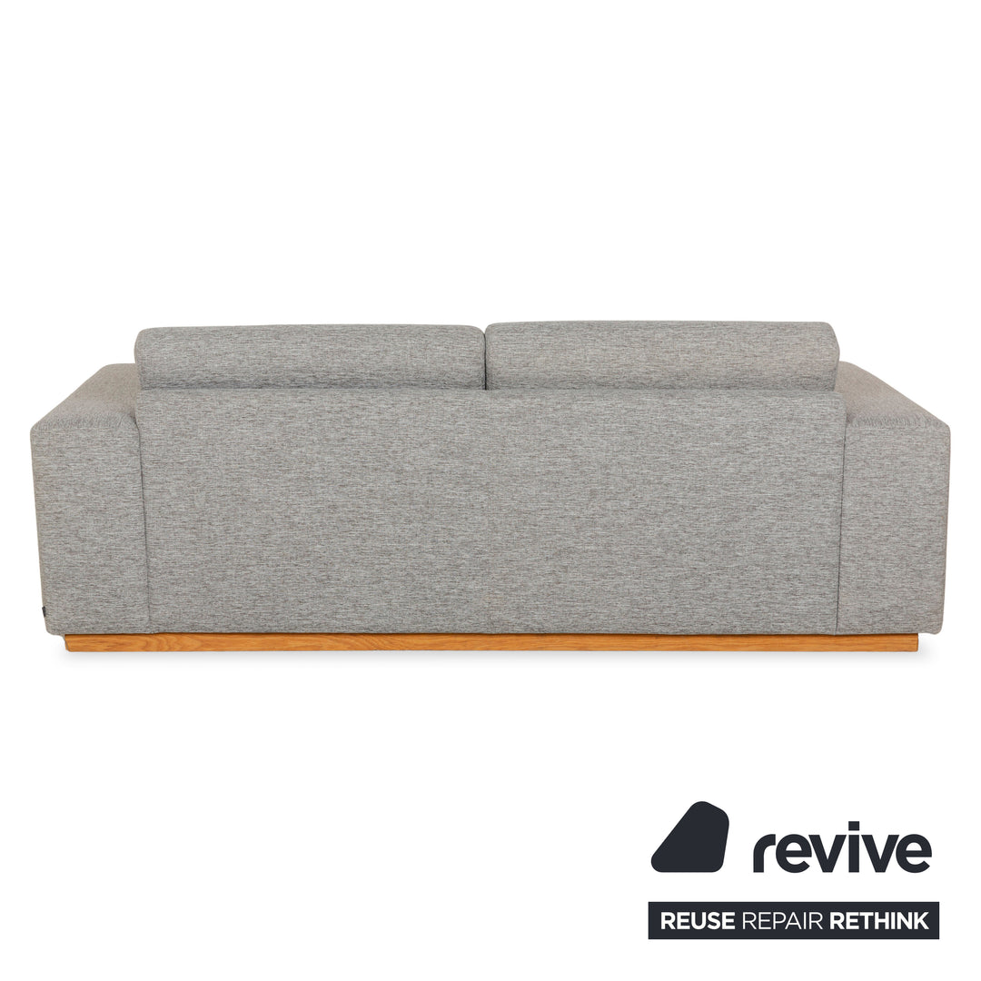 Canapé deux places en tissu gris Bolia Sepia