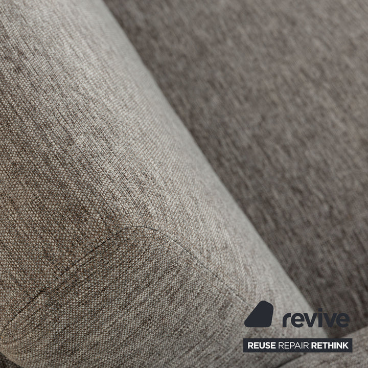 Canapé deux places en tissu gris Bolia Sepia