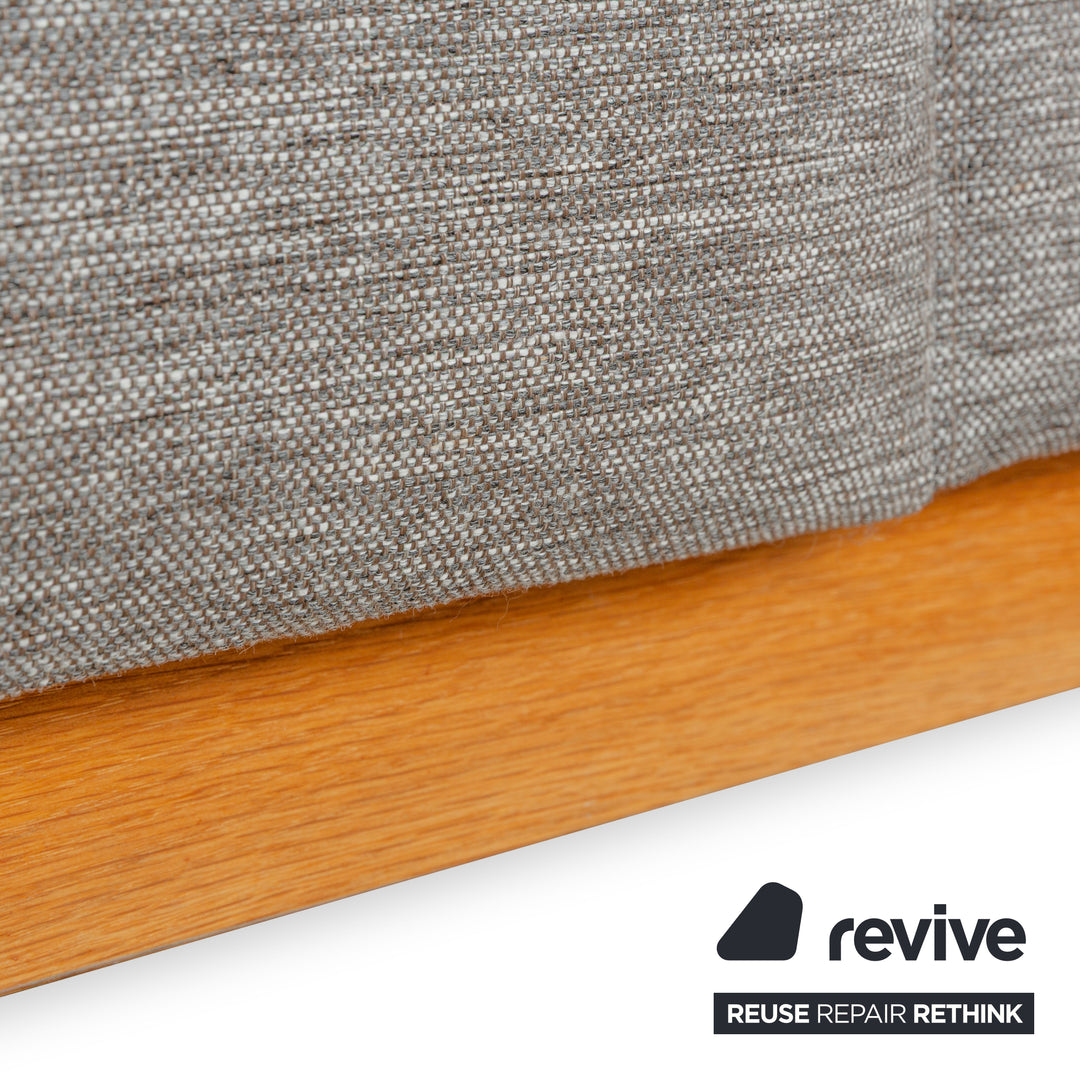 Canapé deux places en tissu gris Bolia Sepia