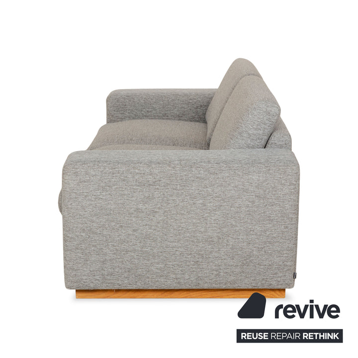 Canapé deux places en tissu gris Bolia Sepia