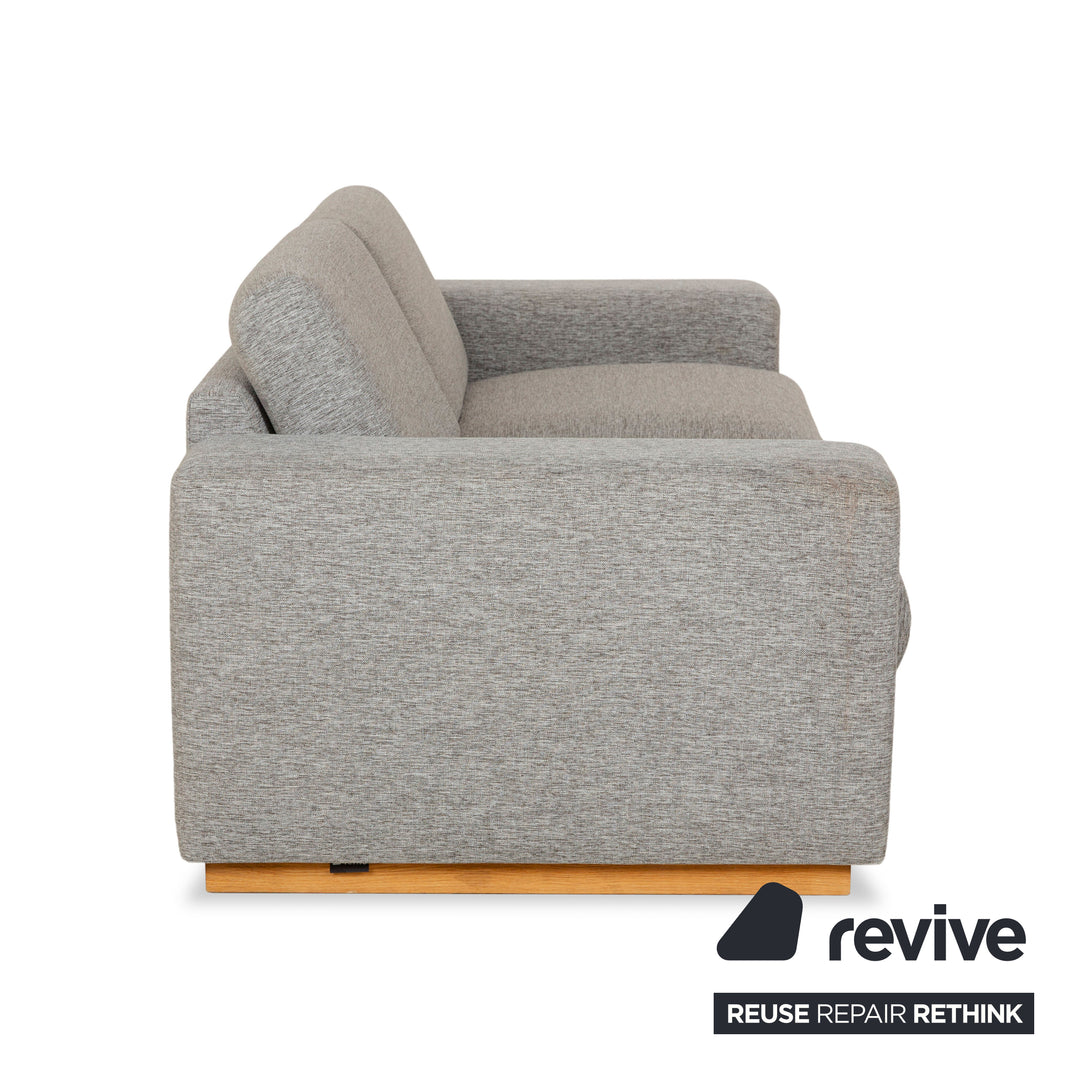 Bolia Sepia Fabric Two-Seater Grey Sofa Couch