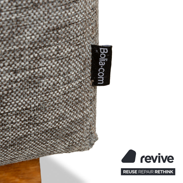 Canapé deux places en tissu gris Bolia Sepia