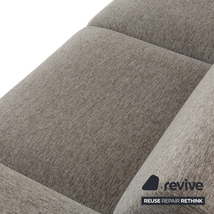 Canapé deux places en tissu gris Bolia Sepia