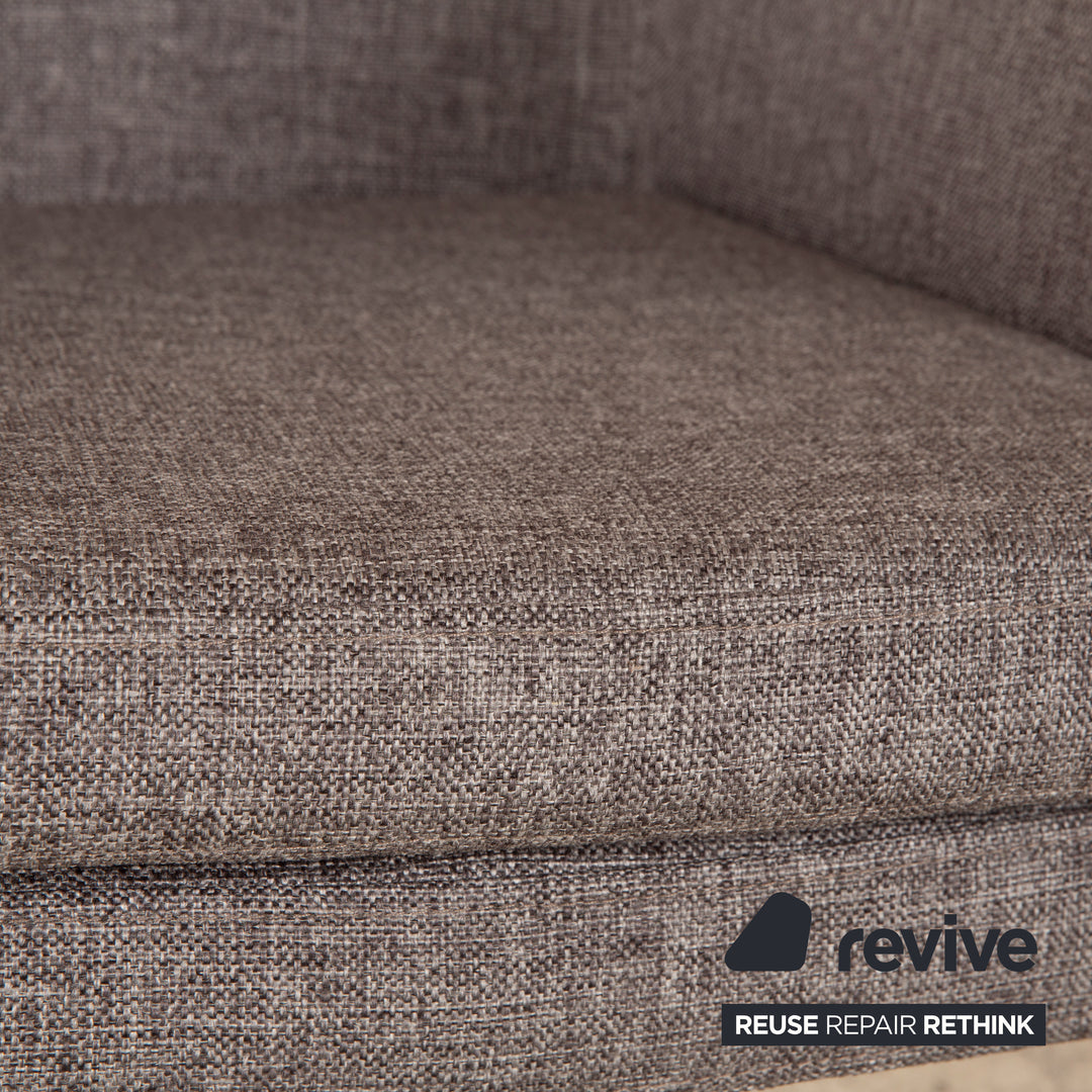 Bolia fabric armchair swivel function grey